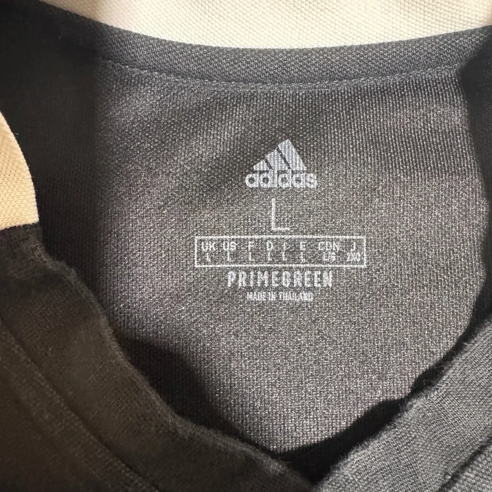 Adidas San Jose Earthquakes Soccer Polo Shirt Black Mens Large Aeroready Quakes